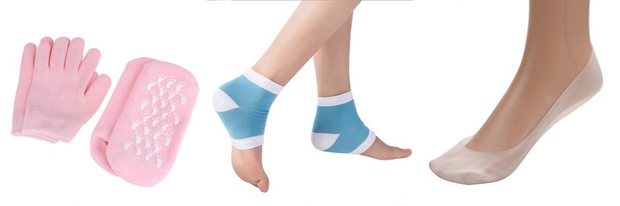 silicone and gel sock